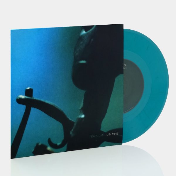 Pearl Jam - I Am Mine 7  Single Turquoise Vinyl Record Supply