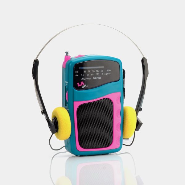 LA Rock AM FM Portable Radio For Cheap