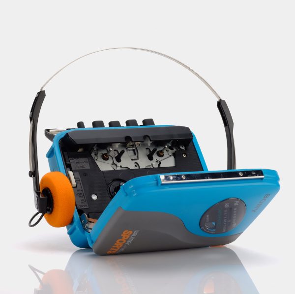 Sony Sports Walkman WM-SXF30 Blue AM FM Portable Cassette Player Supply - Image 2