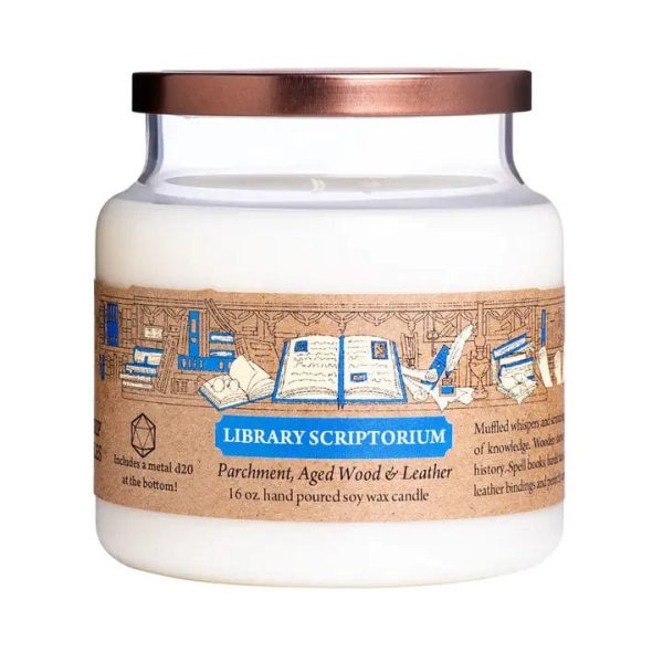 Cantrip Candles: Library Scriptorium 16 oz on Sale - Image 2