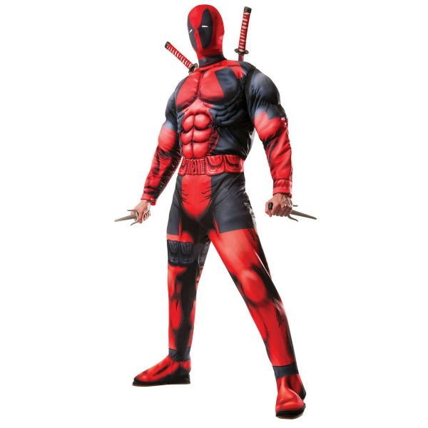 Men s Deluxe Deadpool Costume Online